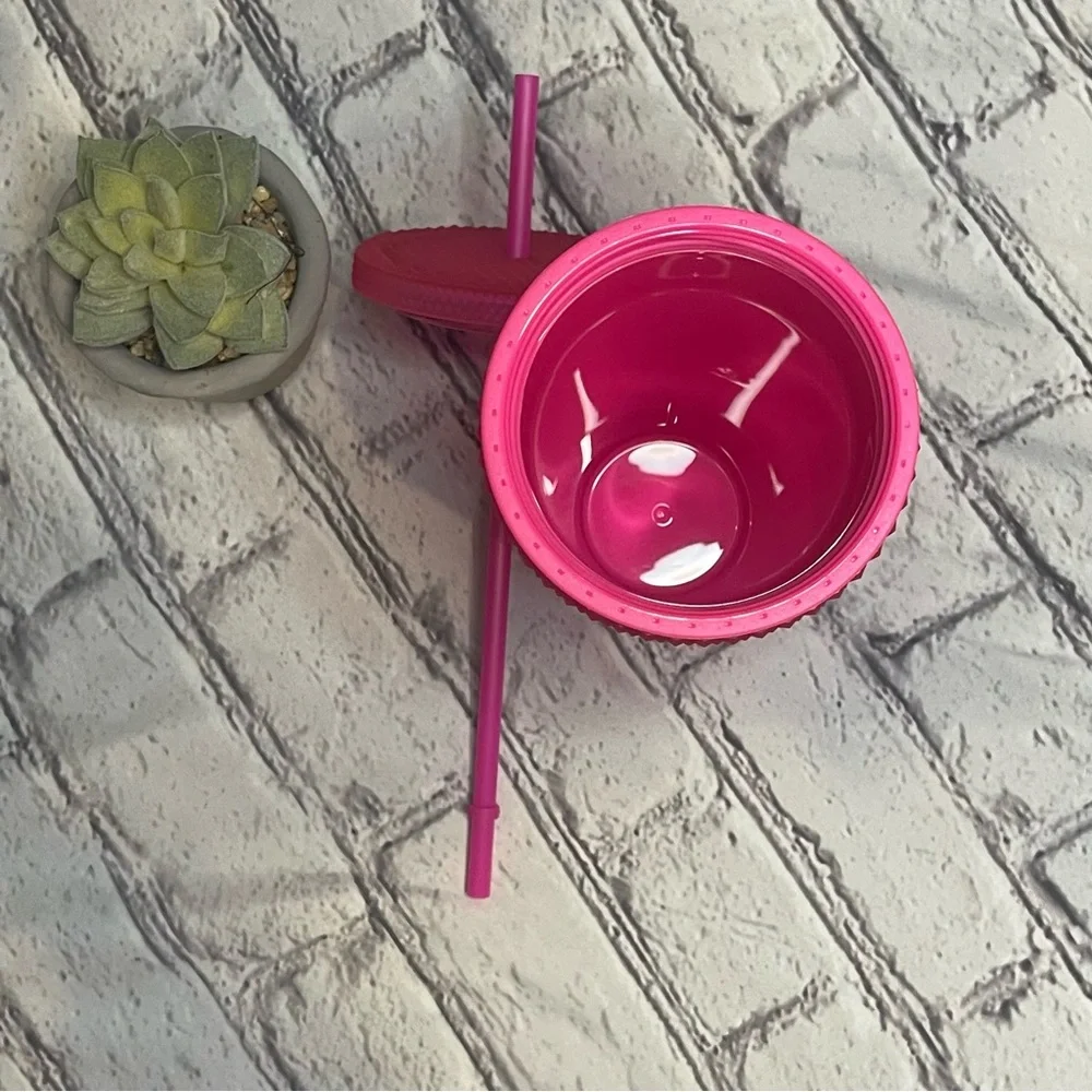 Starbucks Neon Pink Studded Tumbler